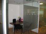 Divisiones oficina piso techo vidrio 2 Bogotá